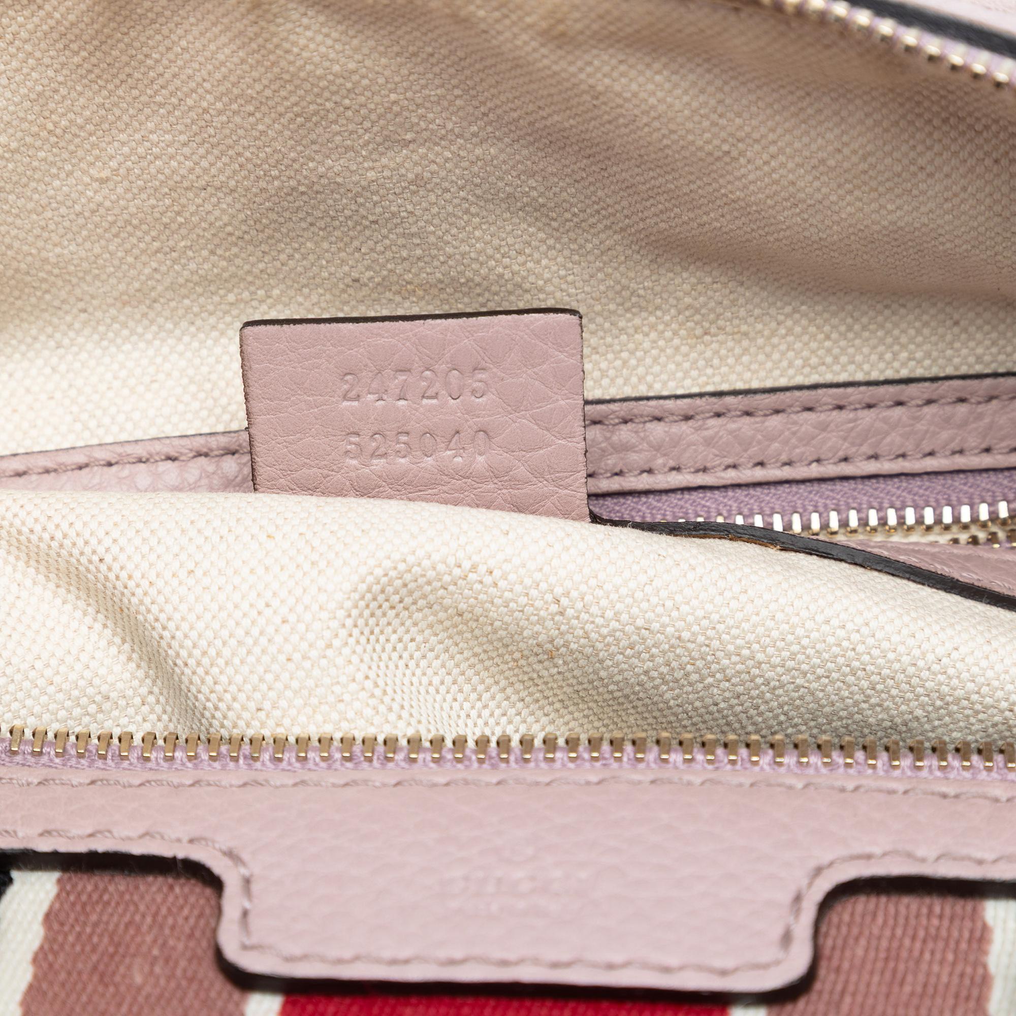 Gucci Medium GG Canvas Web Joy Boston Bag