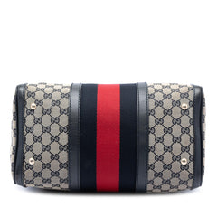 Gucci Medium GG Canvas Web Joy Boston Bag