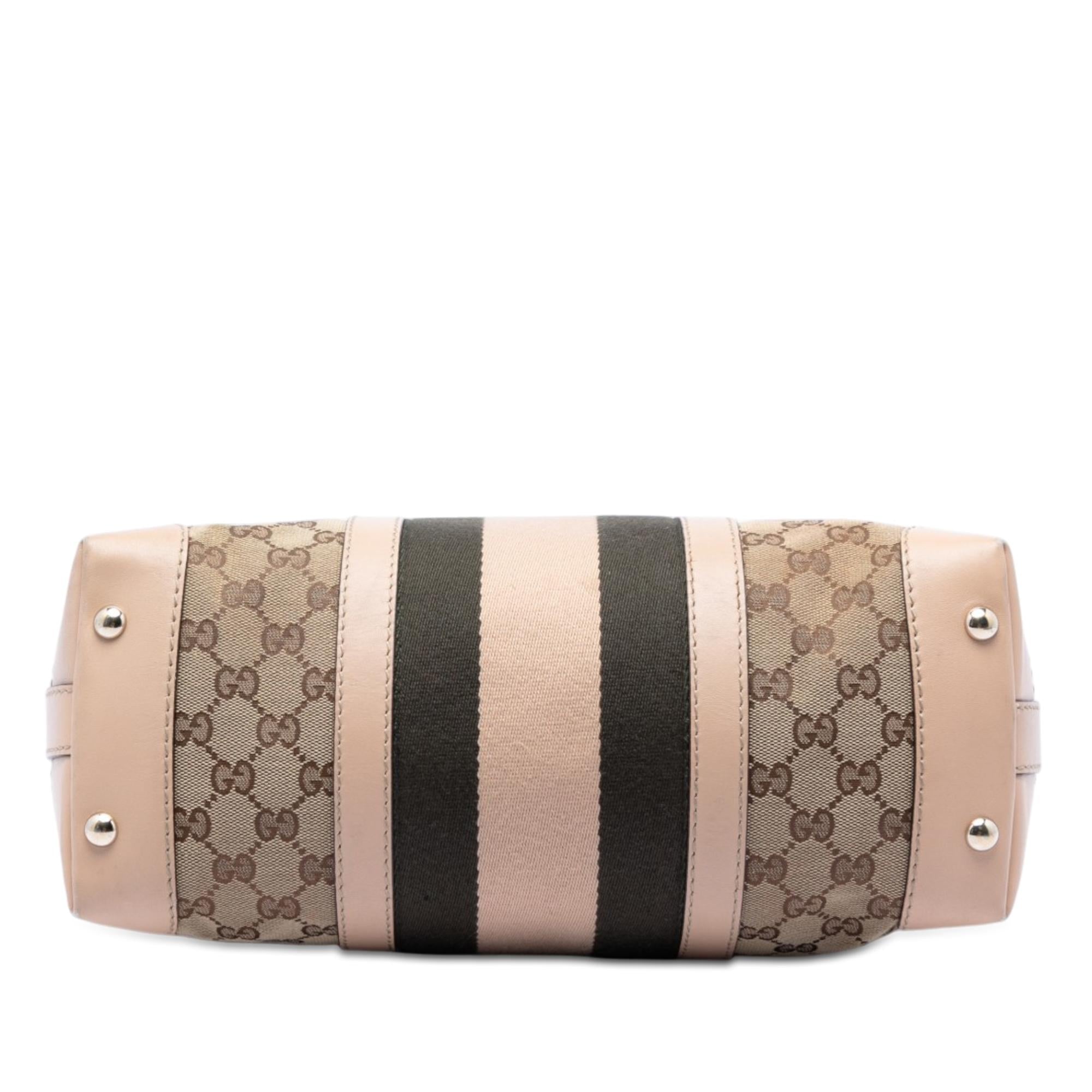 Gucci Medium GG Canvas Web Shoulder Bag