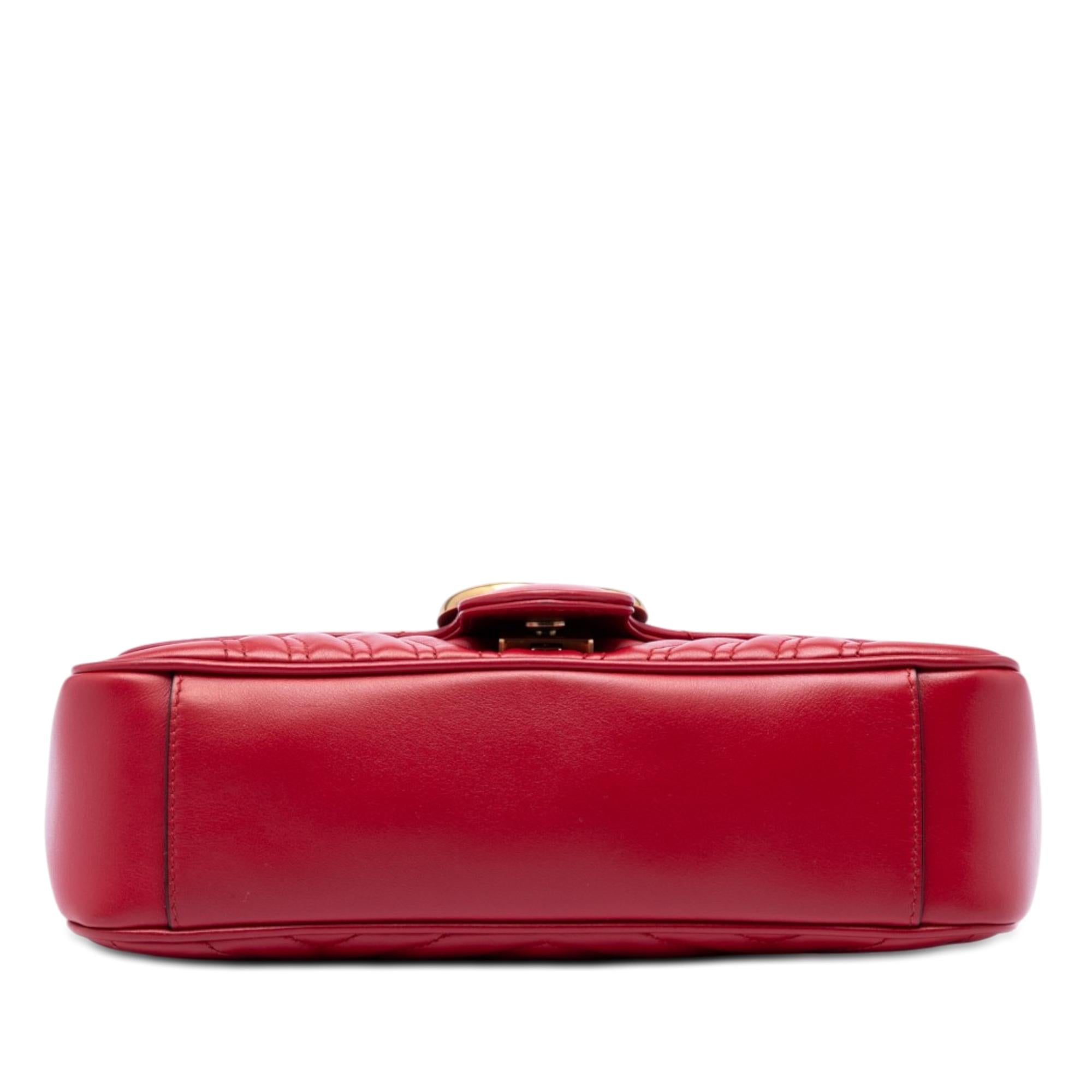 Gucci Medium GG Marmont Matelasse Leather Shoulder Bag