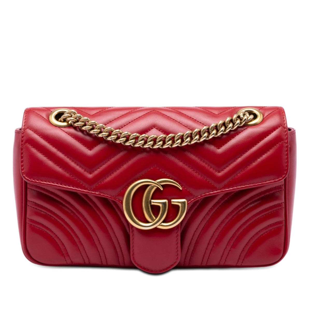 Gucci Medium GG Marmont Matelasse Leather Shoulder Bag