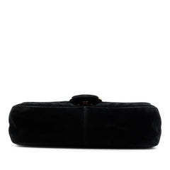 Gucci Medium GG Marmont Matelasse Velvet Shoulder Bag