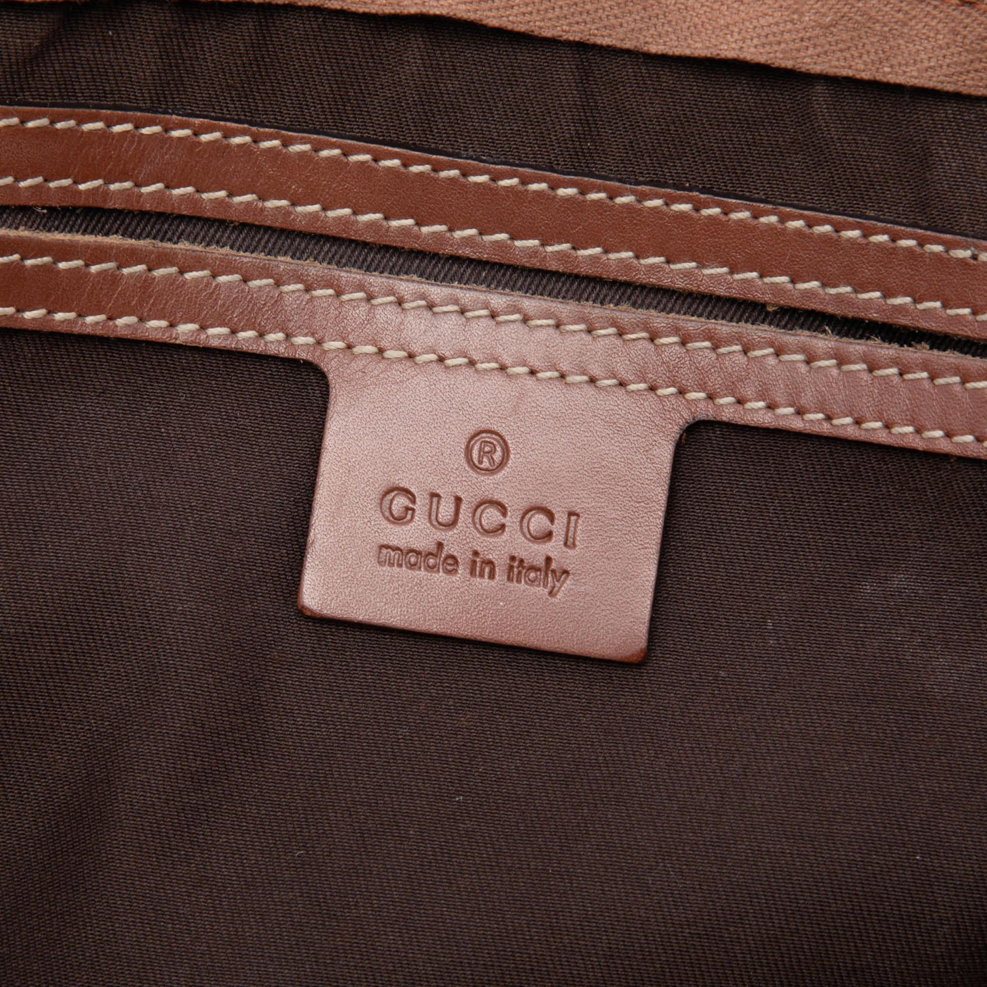Gucci Medium GG Supreme Joy Boston Bag