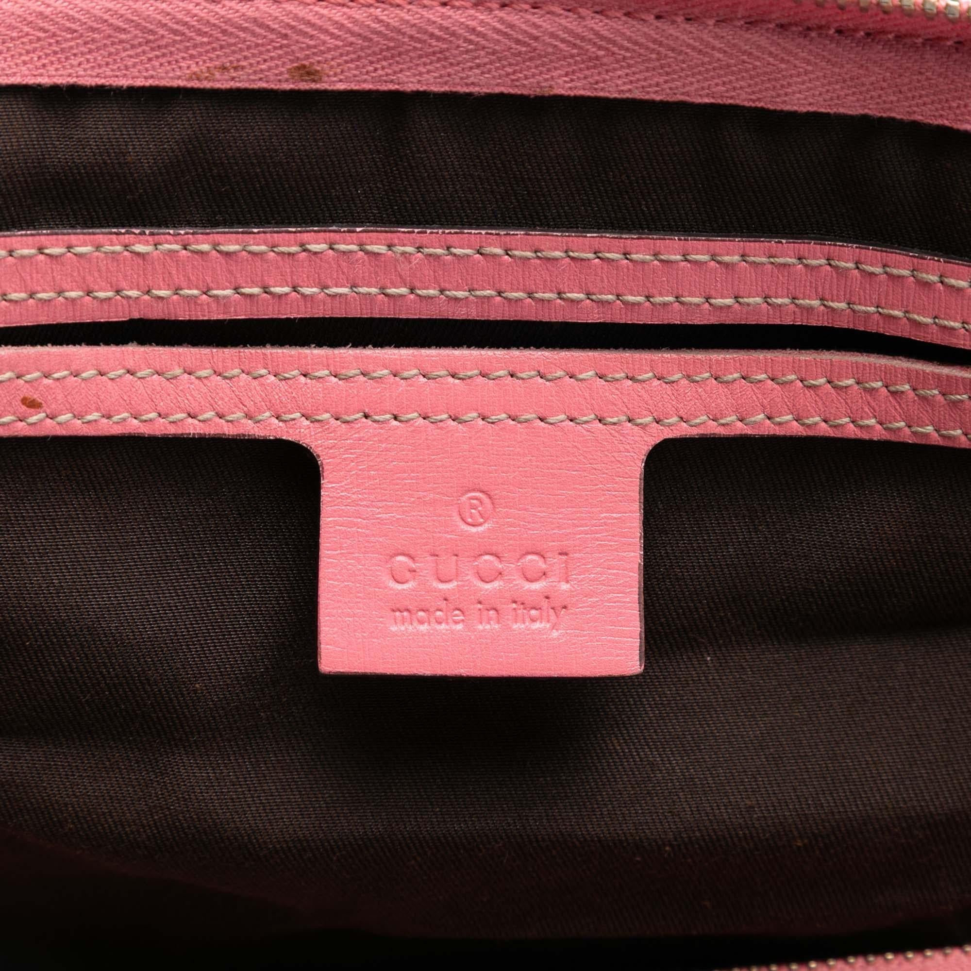Gucci Medium GG Supreme Joy Boston Bag
