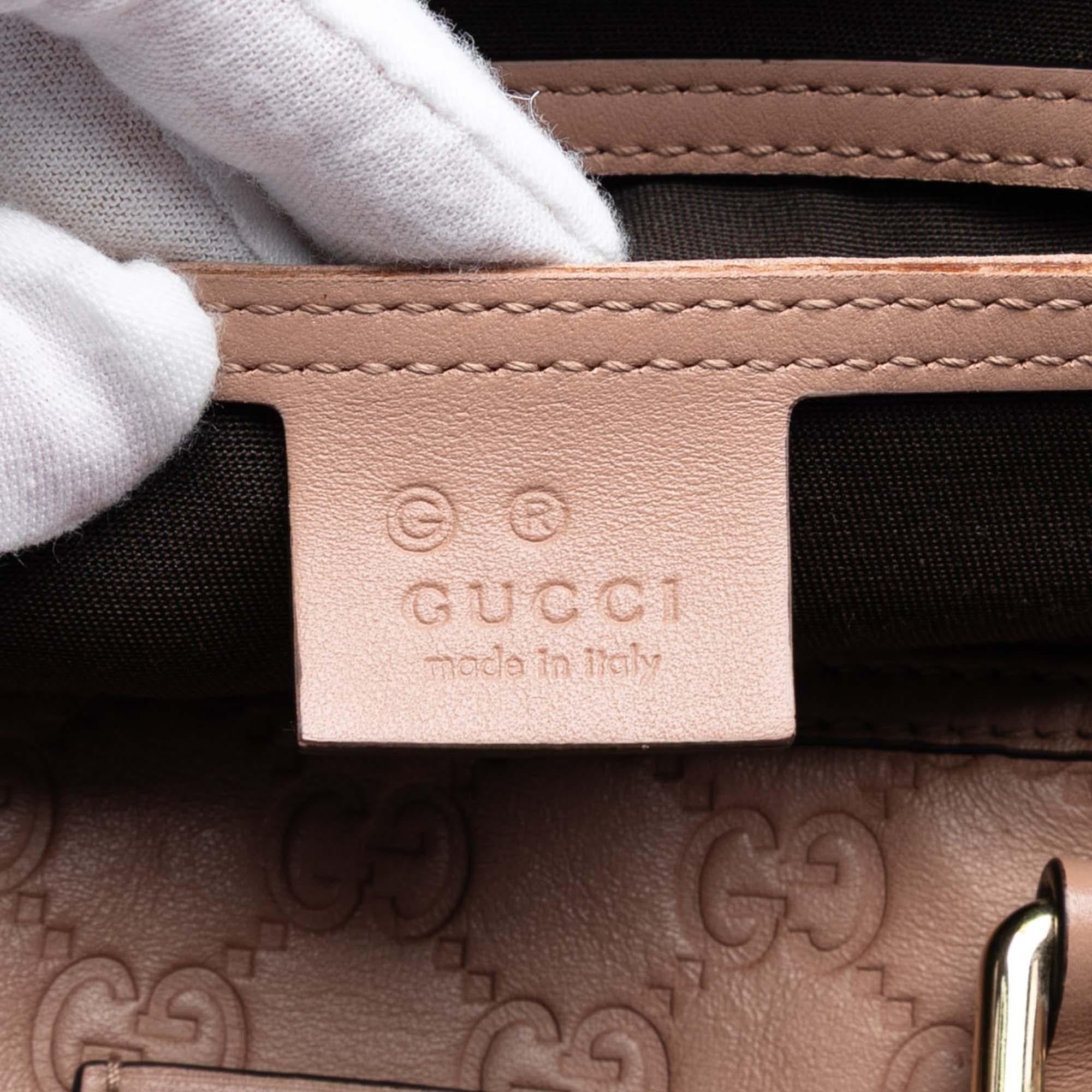 Gucci Medium Guccissima Joy Boston Bag
