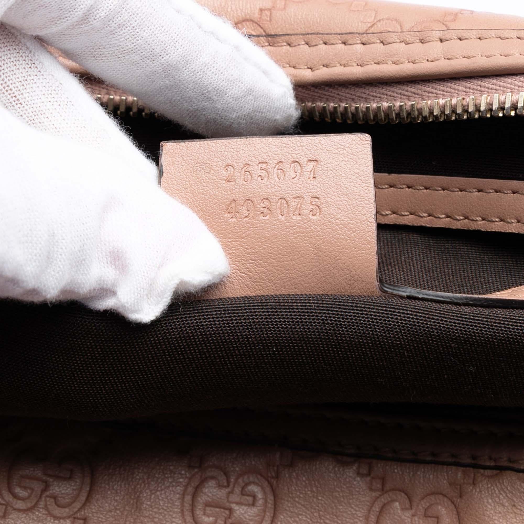 Gucci Medium Guccissima Joy Boston Bag
