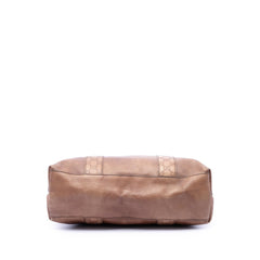 Gucci Medium Guccissima Trimmed Leather Bamboo Libeccio Tote