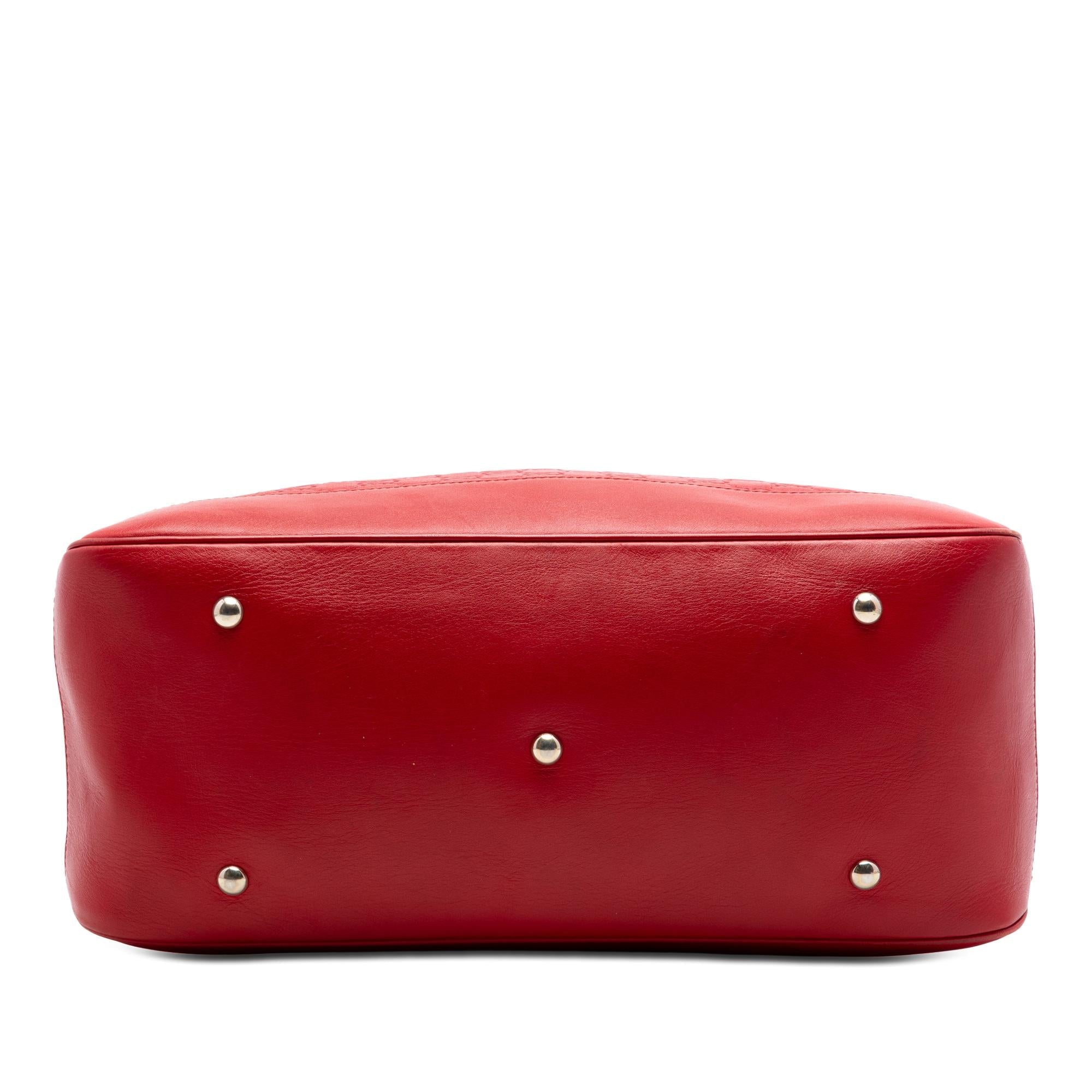 Gucci Medium Guccissima Valentine Top Handle Bag