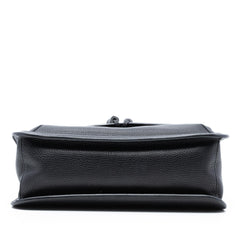 Gucci Medium Leather Bamboo Daily Crossbody