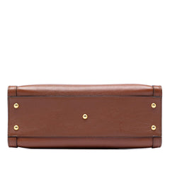 Gucci Medium Leather Bamboo Diana Satchel