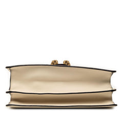 Gucci Medium Leather Bamboo Dionysus Web Satchel