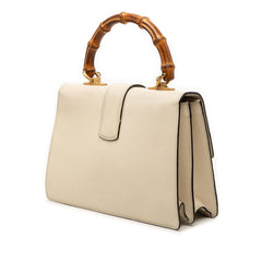 Gucci Medium Leather Bamboo Dionysus Web Satchel