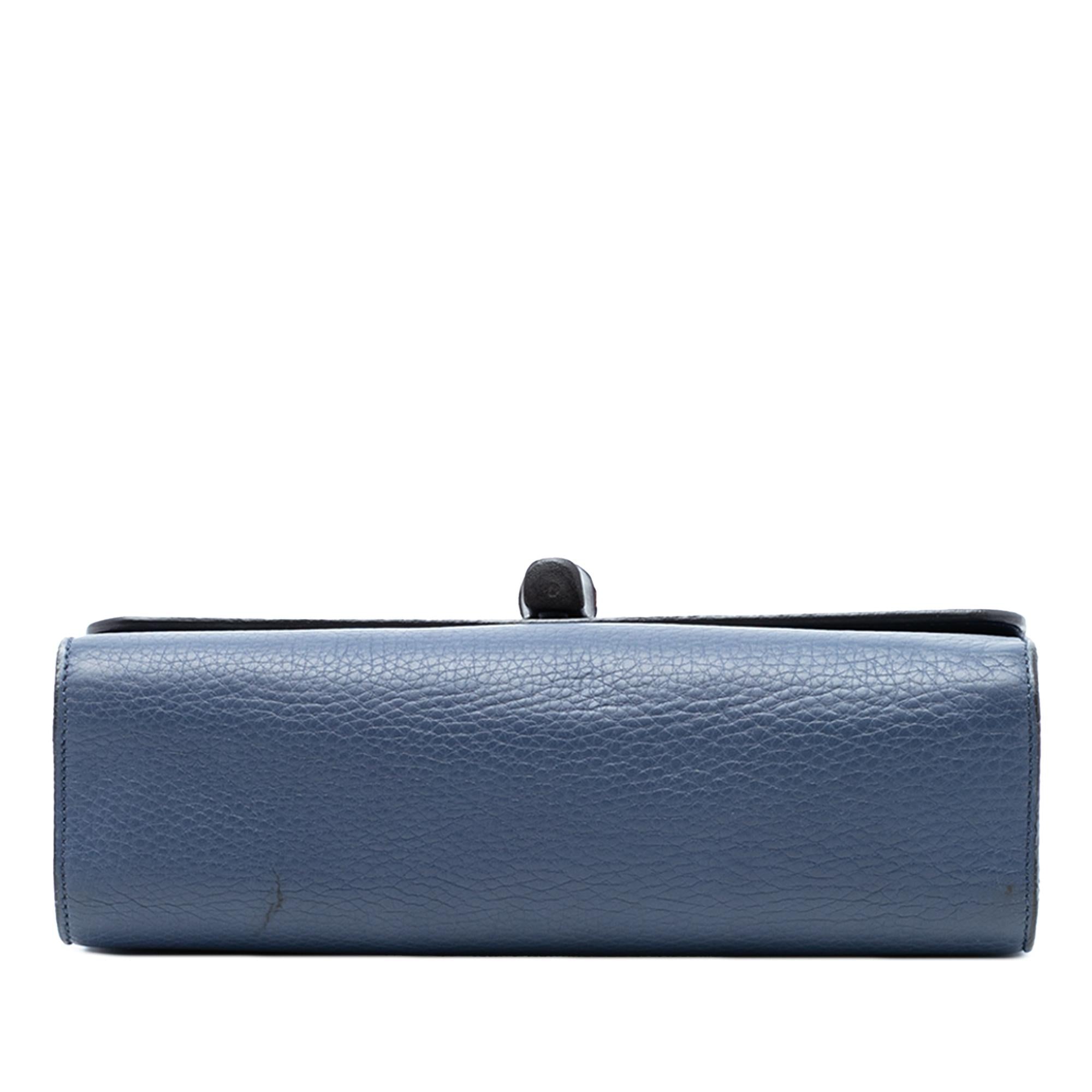 Gucci Medium Leather Miss Bamboo Crossbody