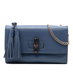 Gucci Medium Leather Miss Bamboo Crossbody