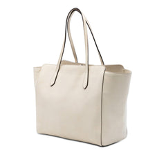 Gucci Medium Leather Swing Tote