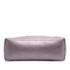 Gucci Medium Metallic Calfskin Soho Chain Tote