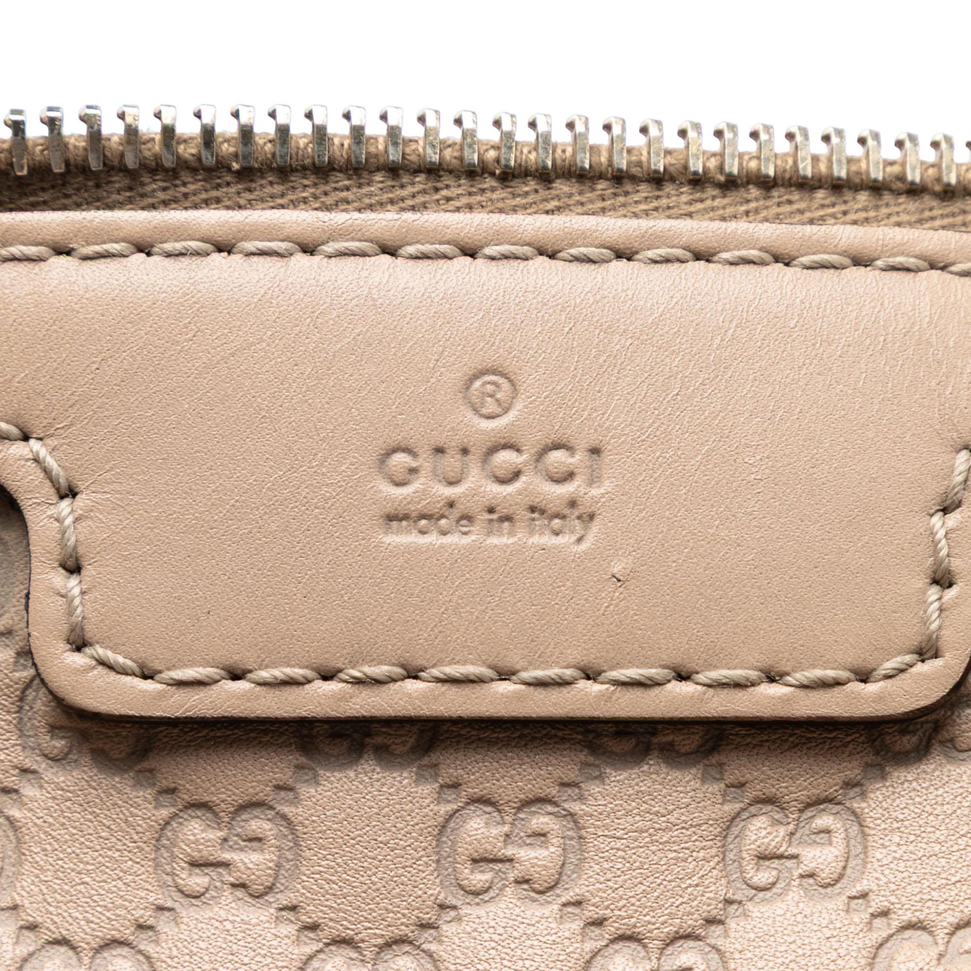 Gucci Medium Microguccissima Joy Boston Bag