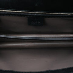 Gucci Medium Polished Calfskin Dollar Interlocking G Crossbody