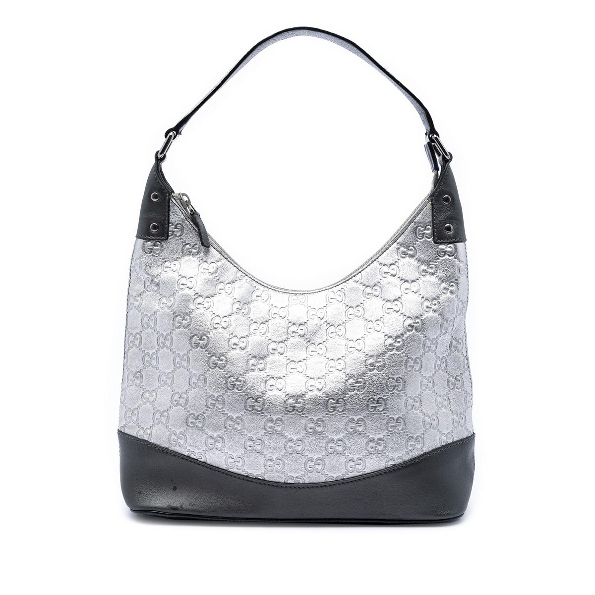Gucci Metallic Guccissima Shoulder Bag