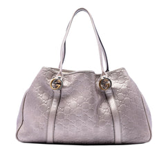 Gucci Metallic Guccissima Twins Tote