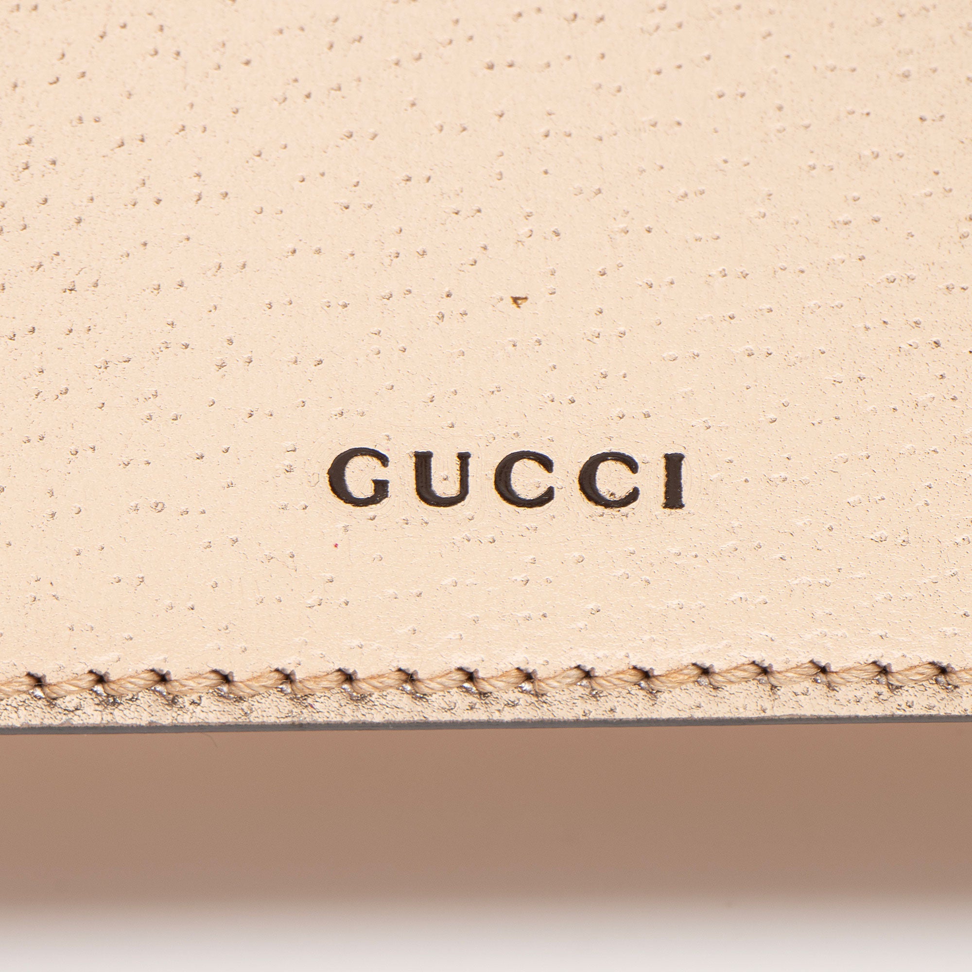 Gucci Metallic Leather Crystal Dionysus Medium E/W Shoulder Bag