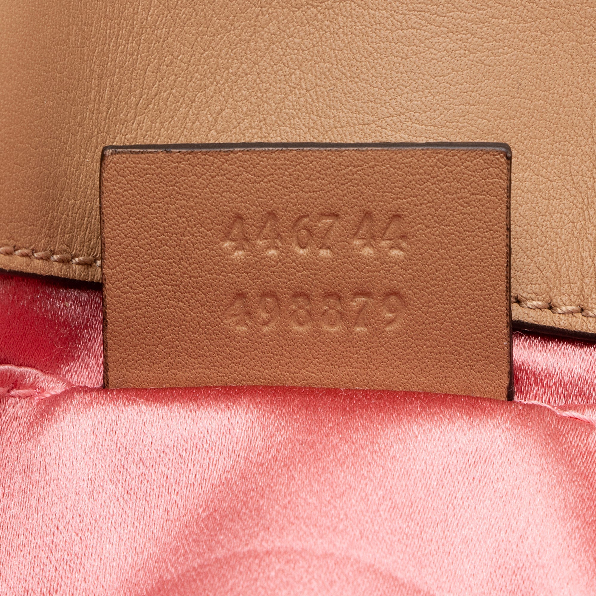 Gucci Metallic Matelasse Leather Pearl GG Marmont Small Flap Bag