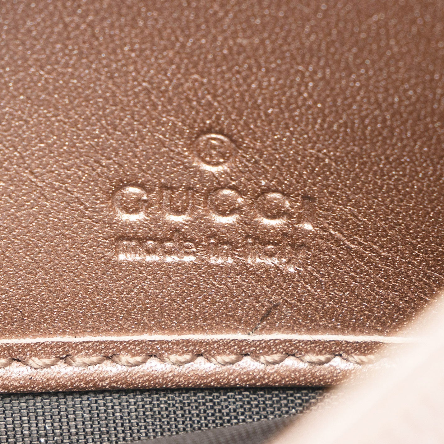 Gucci Metallic Microguccissima Leather Mayfair Continental Wallet