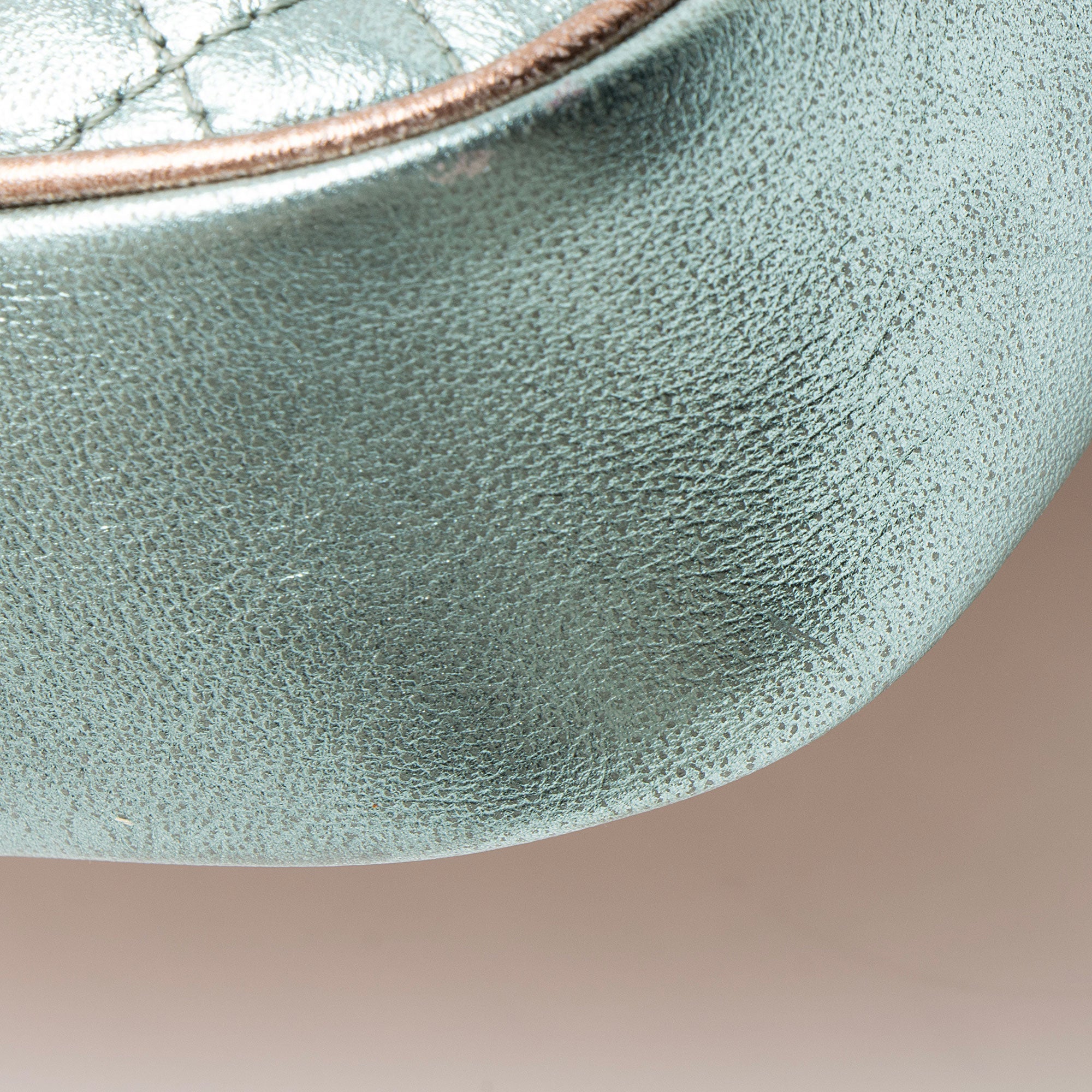 Gucci Metallic Quilted Leather Trapuntata Small Shoulder Bag
