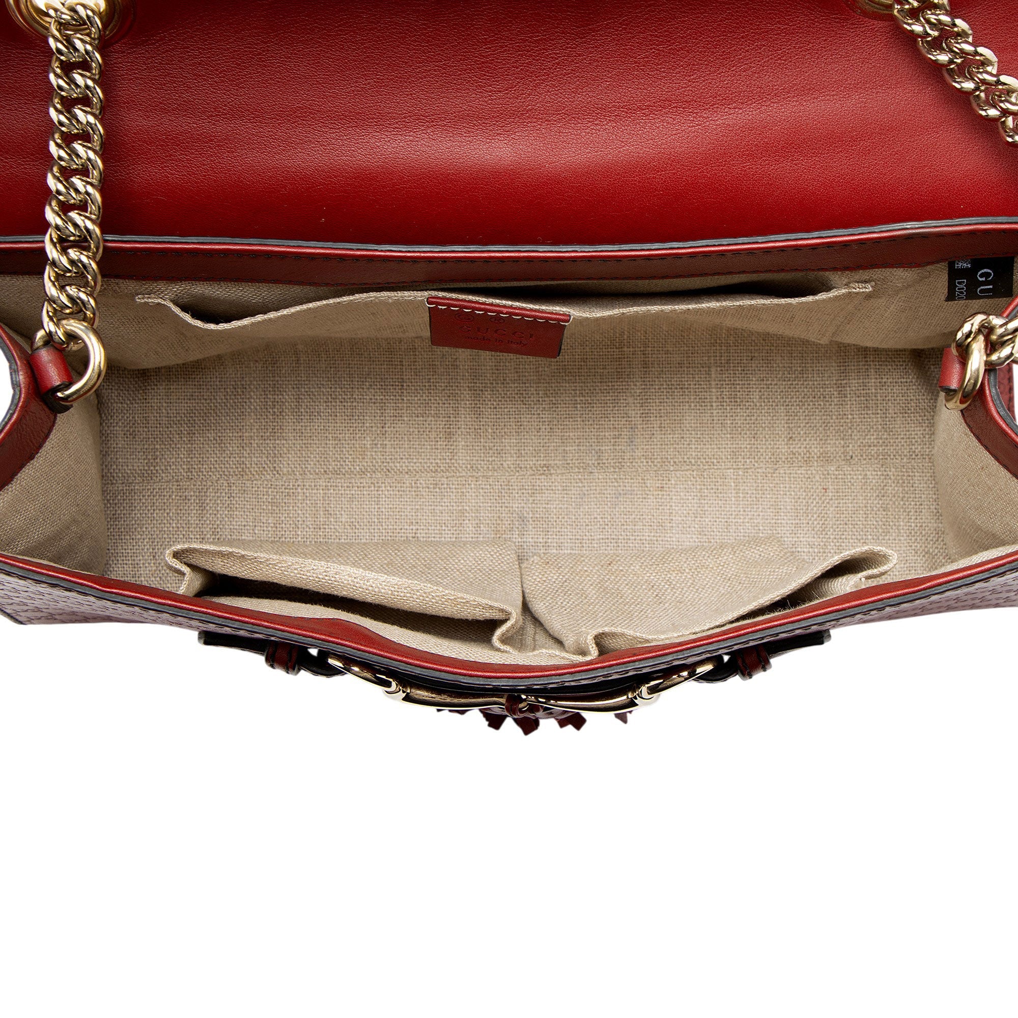 Gucci Microguccissima Leather Emily Medium Shoulder Bag