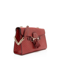 Gucci Microguccissima Leather Emily Medium Shoulder Bag