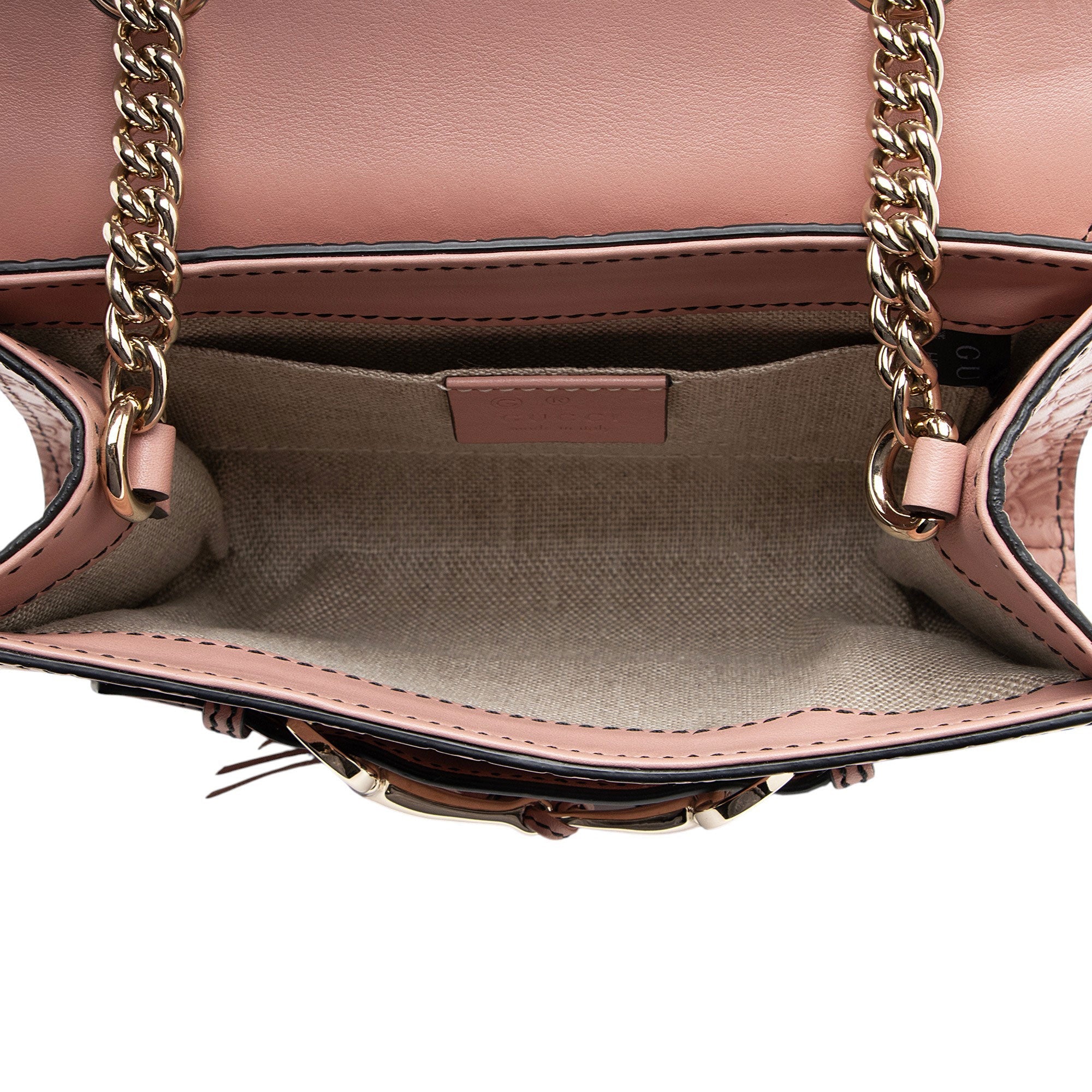 Gucci Microguccissima Leather Emily Mini Shoulder Bag