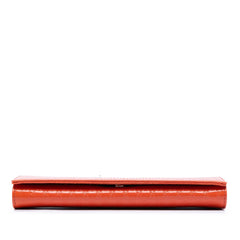 Gucci Microguccissima Patent Broadway Clutch