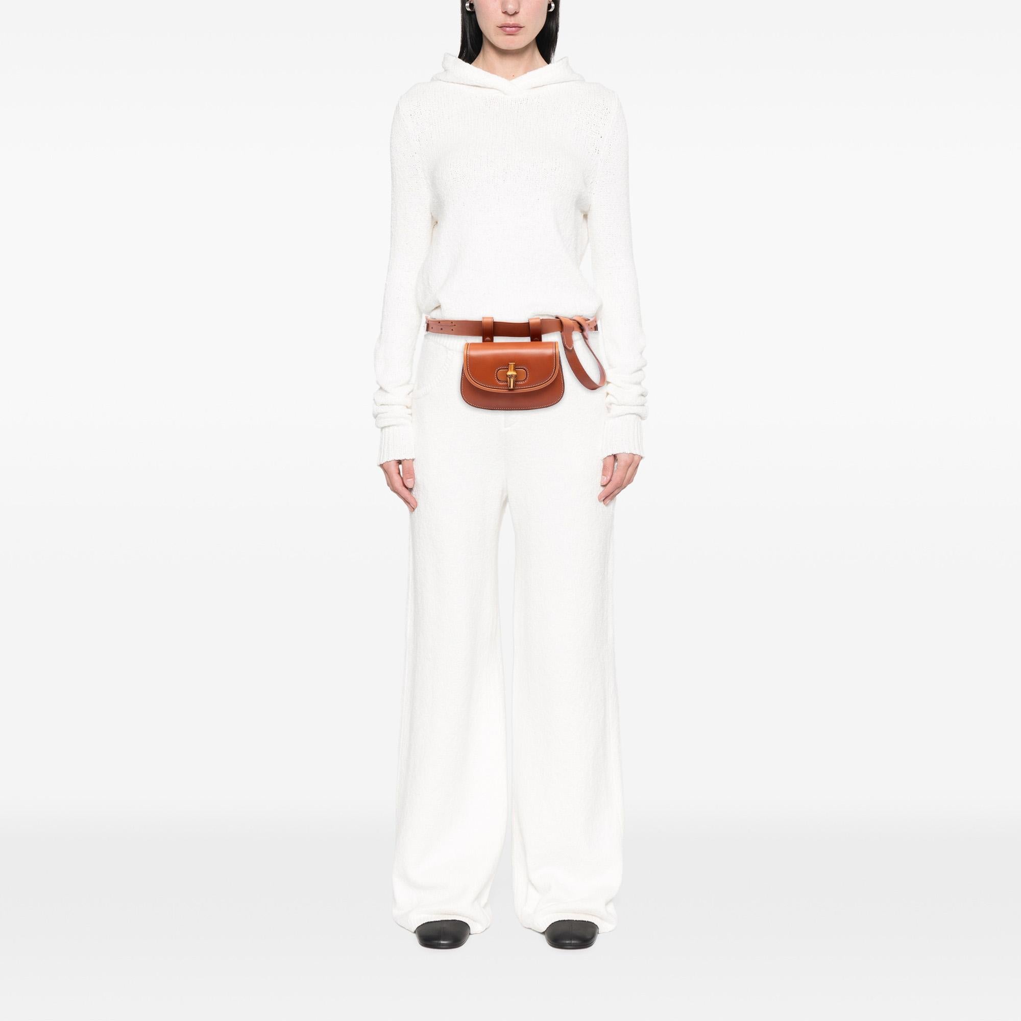 Gucci Mini Calfskin Bamboo 1947 Belt Bag