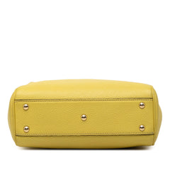 Gucci Mini Calfskin Bamboo Shopper Satchel
