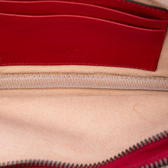 Gucci Mini Calfskin GG Marmont Triple Zip Crossbody