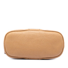Gucci Mini Calfskin Web Dome Satchel