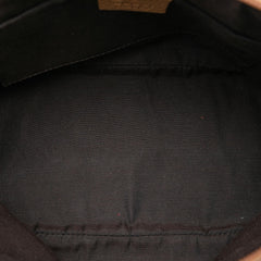 Gucci Mini Calfskin Web Dome Satchel