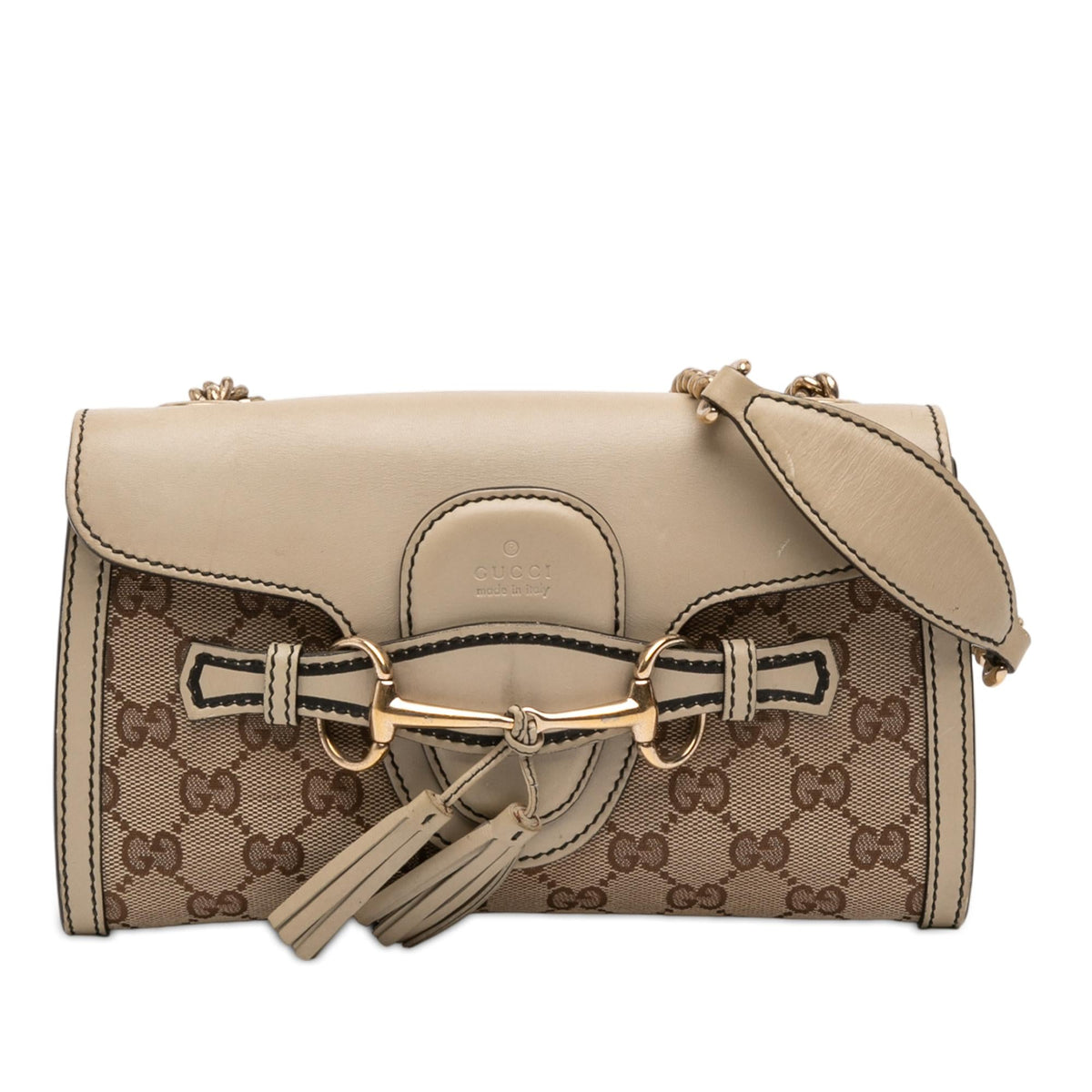 Gucci Mini GG Canvas Emily Crossbody