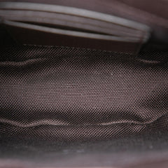 Gucci Mini GG Canvas Web Bucket Bag
