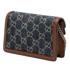 Gucci Mini GG Denim Dionysus Crossbody