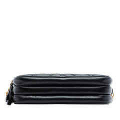 Gucci Mini GG Marmont Matelasse Leather Triple Zip Crossbody