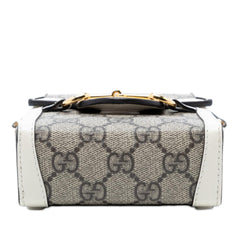Gucci Mini GG Supreme Horsebit 1955 Crossbody