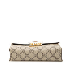 Gucci Mini GG Supreme Padlock Satchel