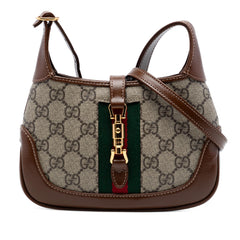 Gucci Mini GG Supreme Web Jackie 1961 Crossbody