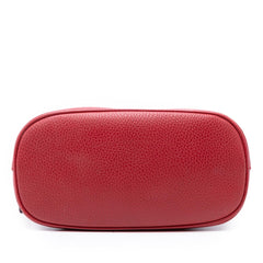 Gucci Mini Leather GG Charm Dome Satchel