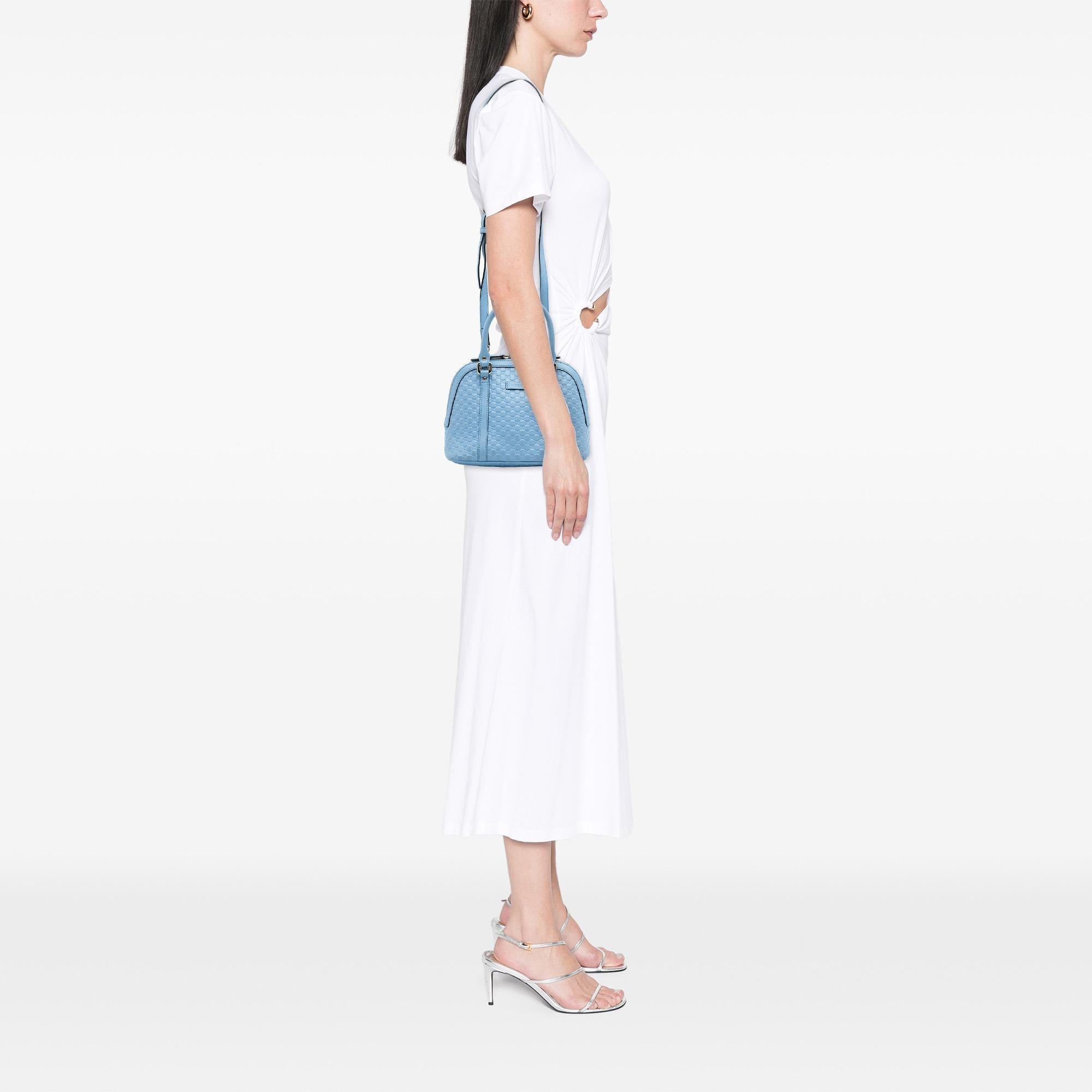 Gucci Mini Microguccissima Dome Satchel