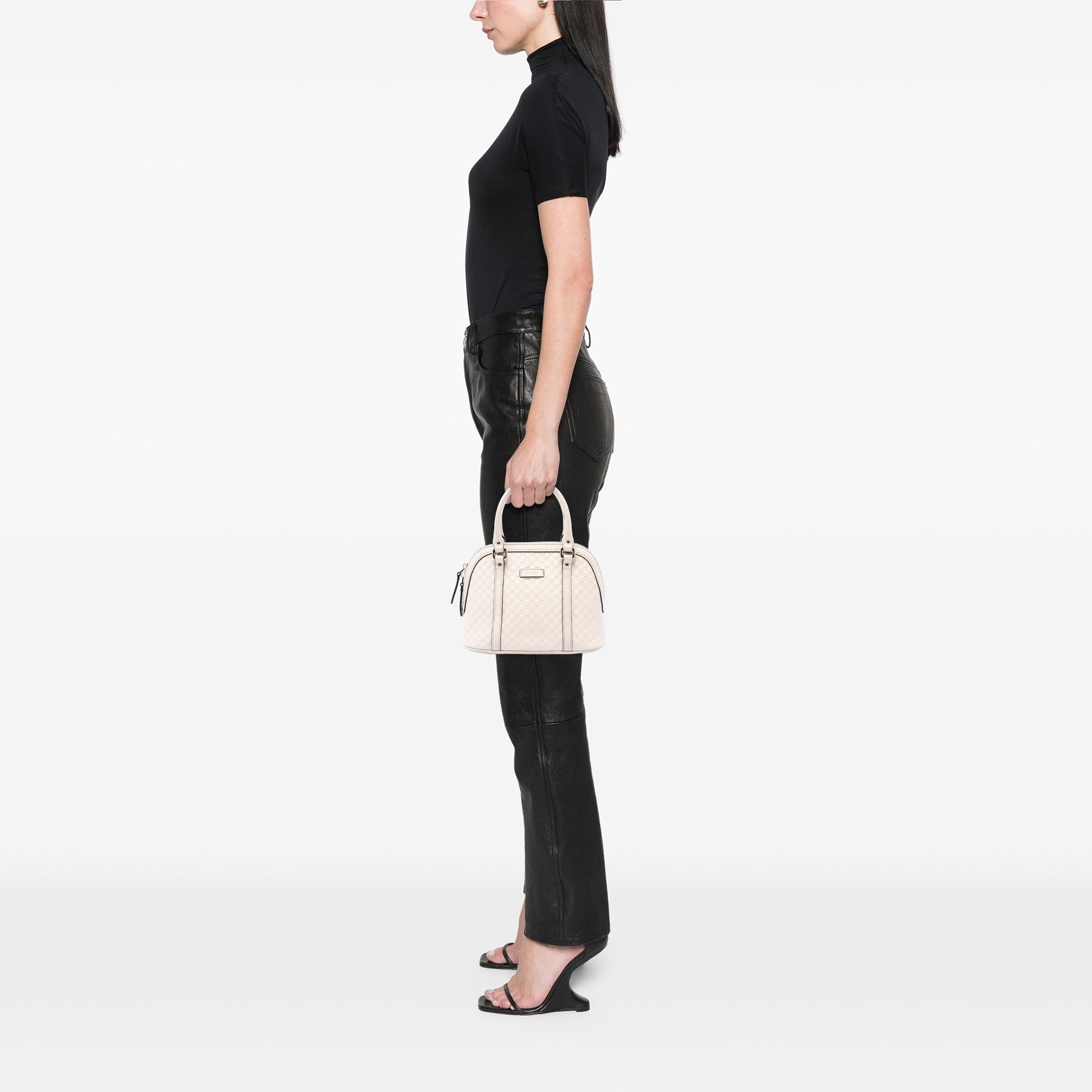 Gucci Mini Microguccissima Dome Satchel