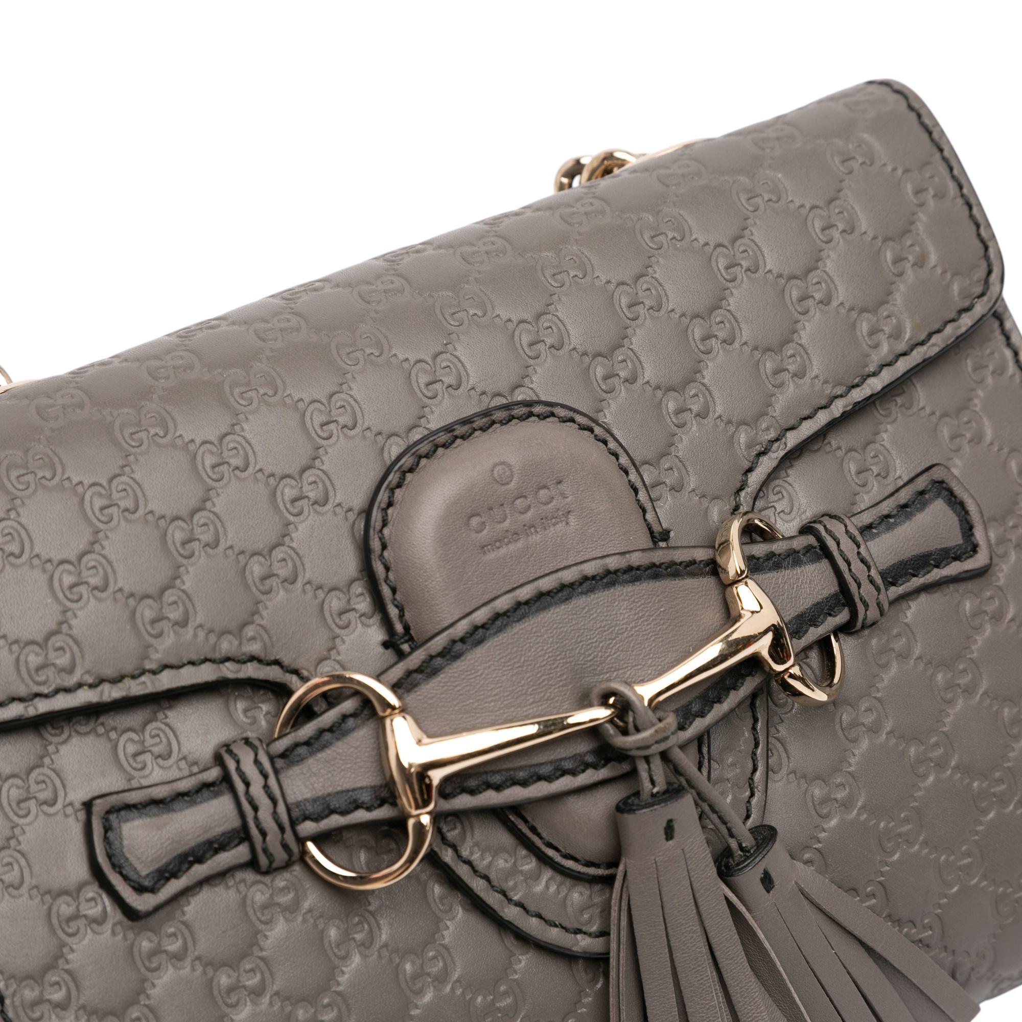 Gucci Mini Microguccissima Emily Crossbody