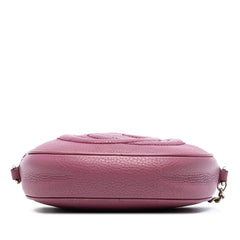 Gucci Mini Pebbled Calfskin Soho Chain Crossbody
