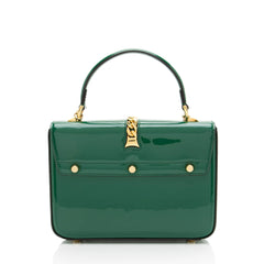 Gucci Patent Leather Sylvie 1969 Mini Top Handle